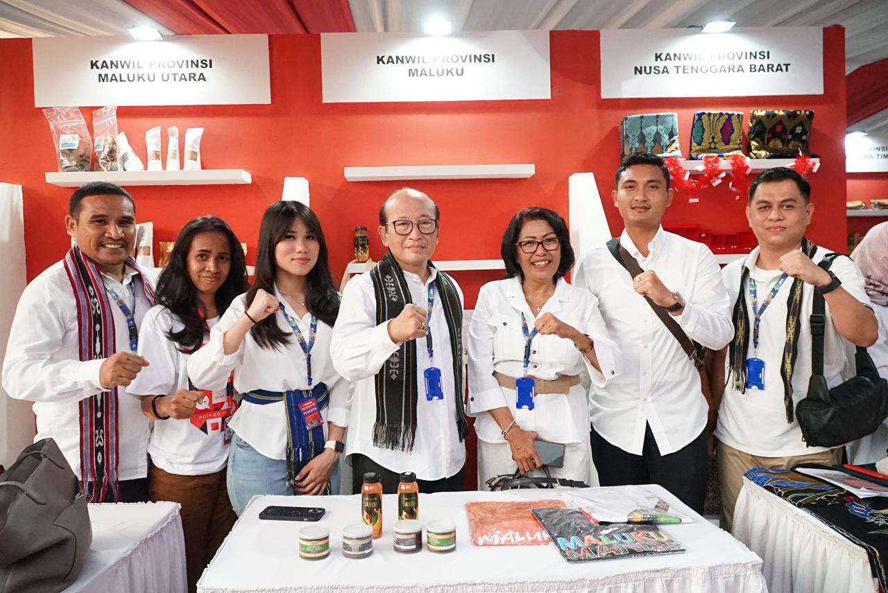 Foto:(Istimewa) Laku Keras, Produk Asli Maluku Diminati Pengunjung Merek Festival 2023