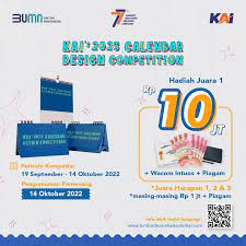 PT.KAI gelar kompetisi desain kalender.