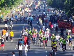 Car Free Day Terlihat Berbeda, Warga Bekasi Tunjukkan Aksi Solidaritas Untuk Palestina