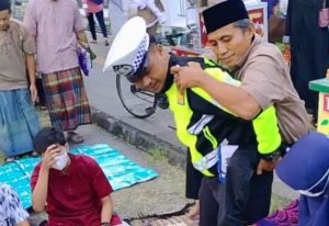Aksi Heroik Bripka Agung saat Sholat Idul Fitri di Pura Mangkunegaran Tuai Pujian